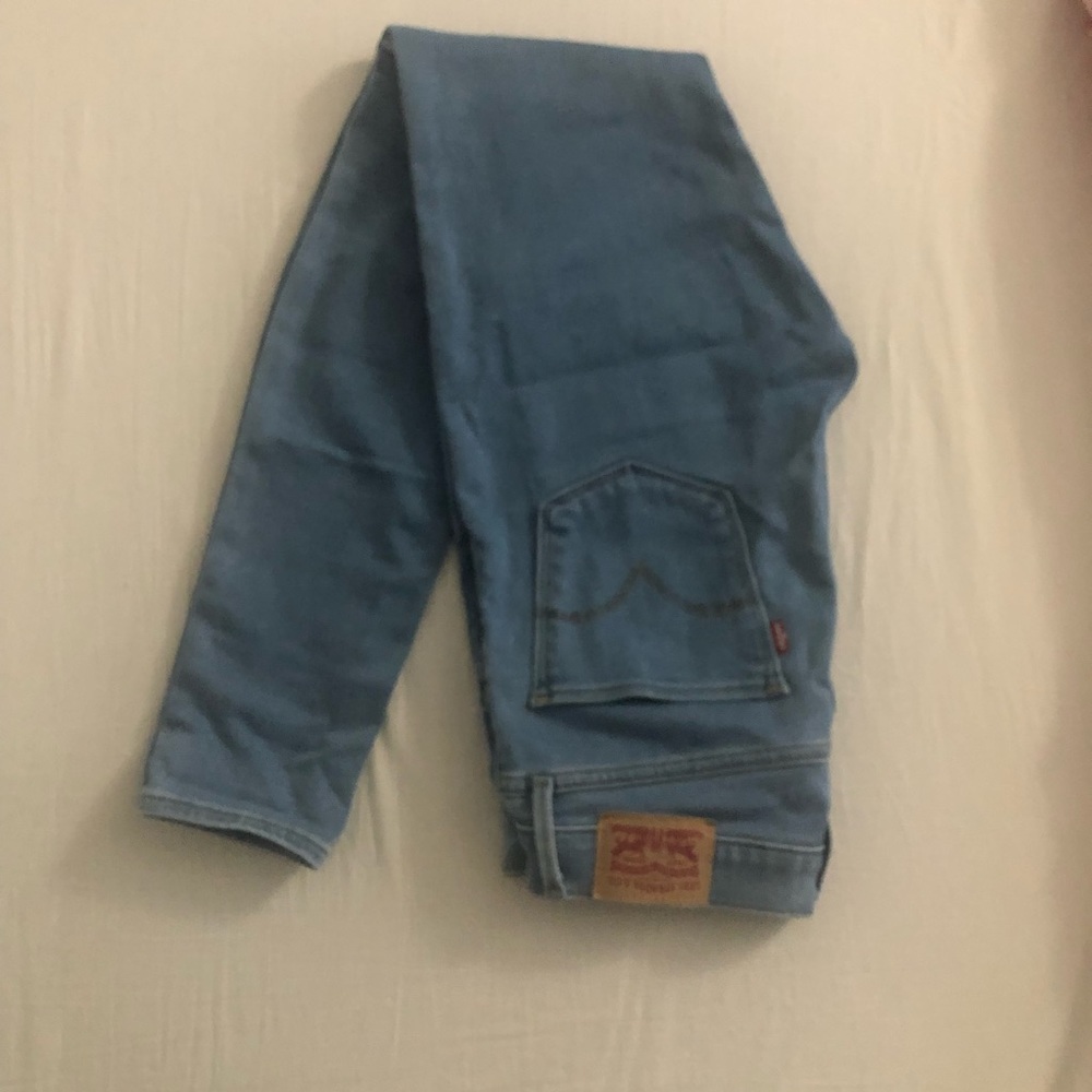 Levis Light Blue Skinny Denim